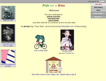 Tablet Screenshot of fishonabike.com